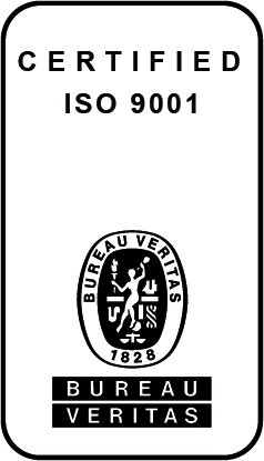 BVCER ISO 9001 Vertical B&W